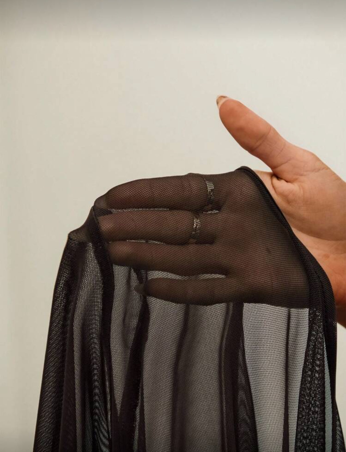 Brown Draped Neck Dress